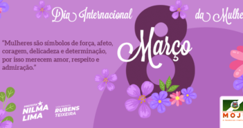 A Prefeita Nilma Lima, tem a honra de convidar todas as mulheres para um evento especial em comemoração ao Dia Internacional da Mulher