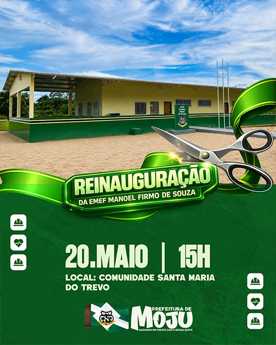 A educação segue avançando em Moju! 📚✨