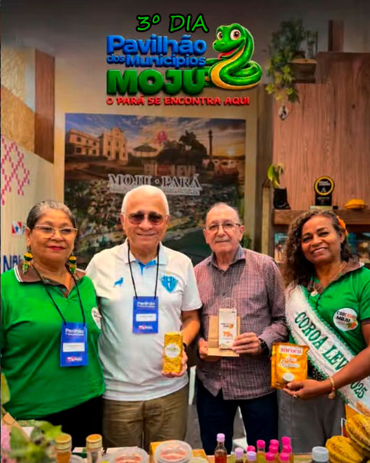 Moju segue valorizando sua cultura e potencialidades no 3º dia do Pavilhão Pará dos Municípios