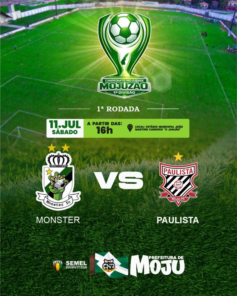 ⚽🏆 O Mojuzão 1ª Divisão está de volta!