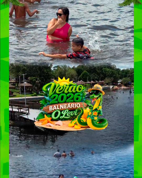 O Verão 2026 já começou em Moju! ☀️🌴